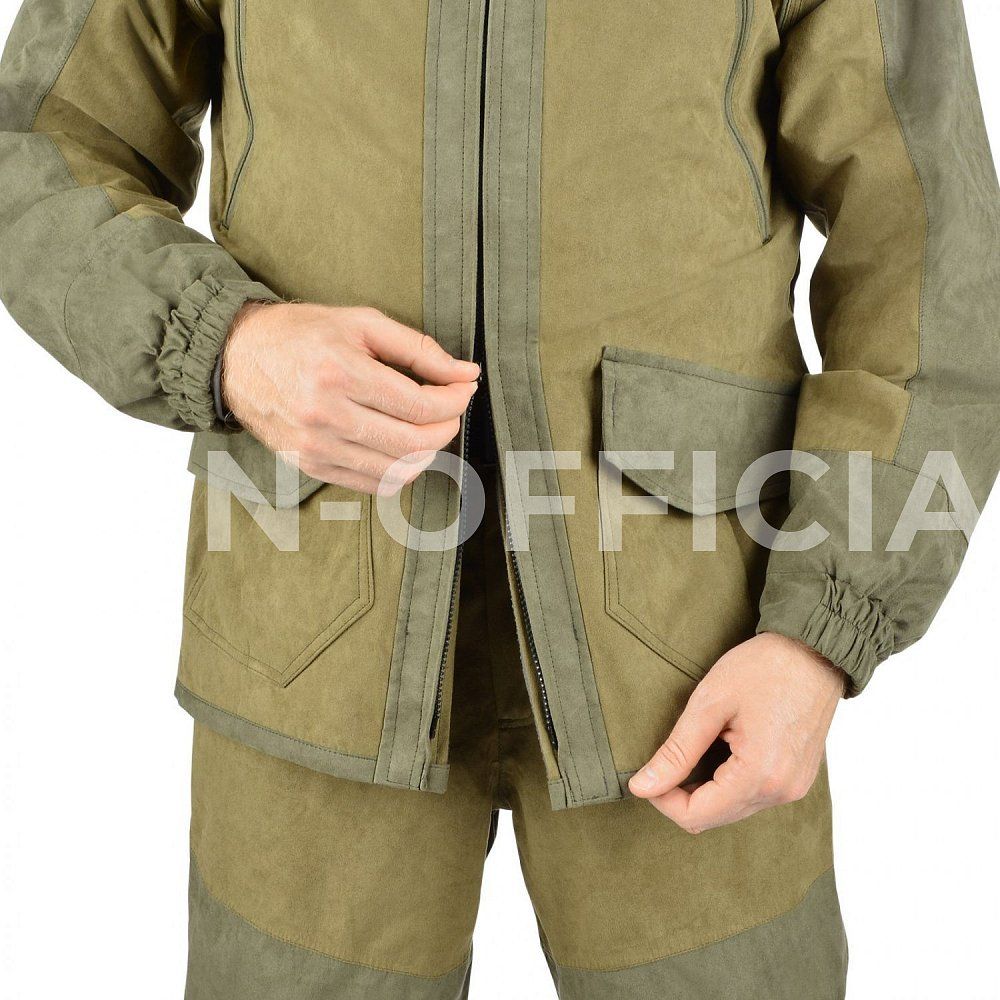 Костюм мужской демисезонный «Rambler I (-5)» (Zamsha), олива 98131-0