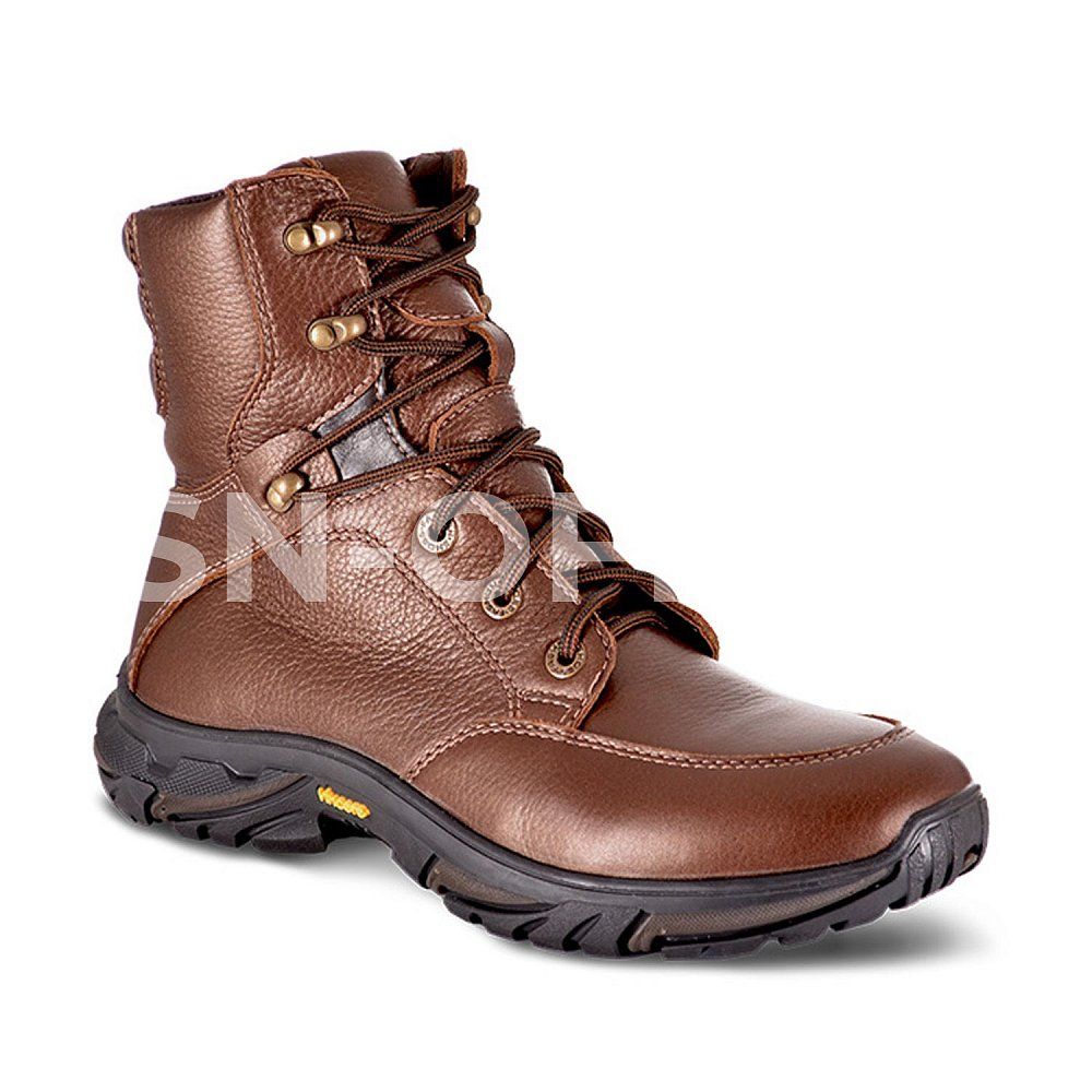 Ботинки "Патриот" зима (коричневые), натуральный мех 5003-1