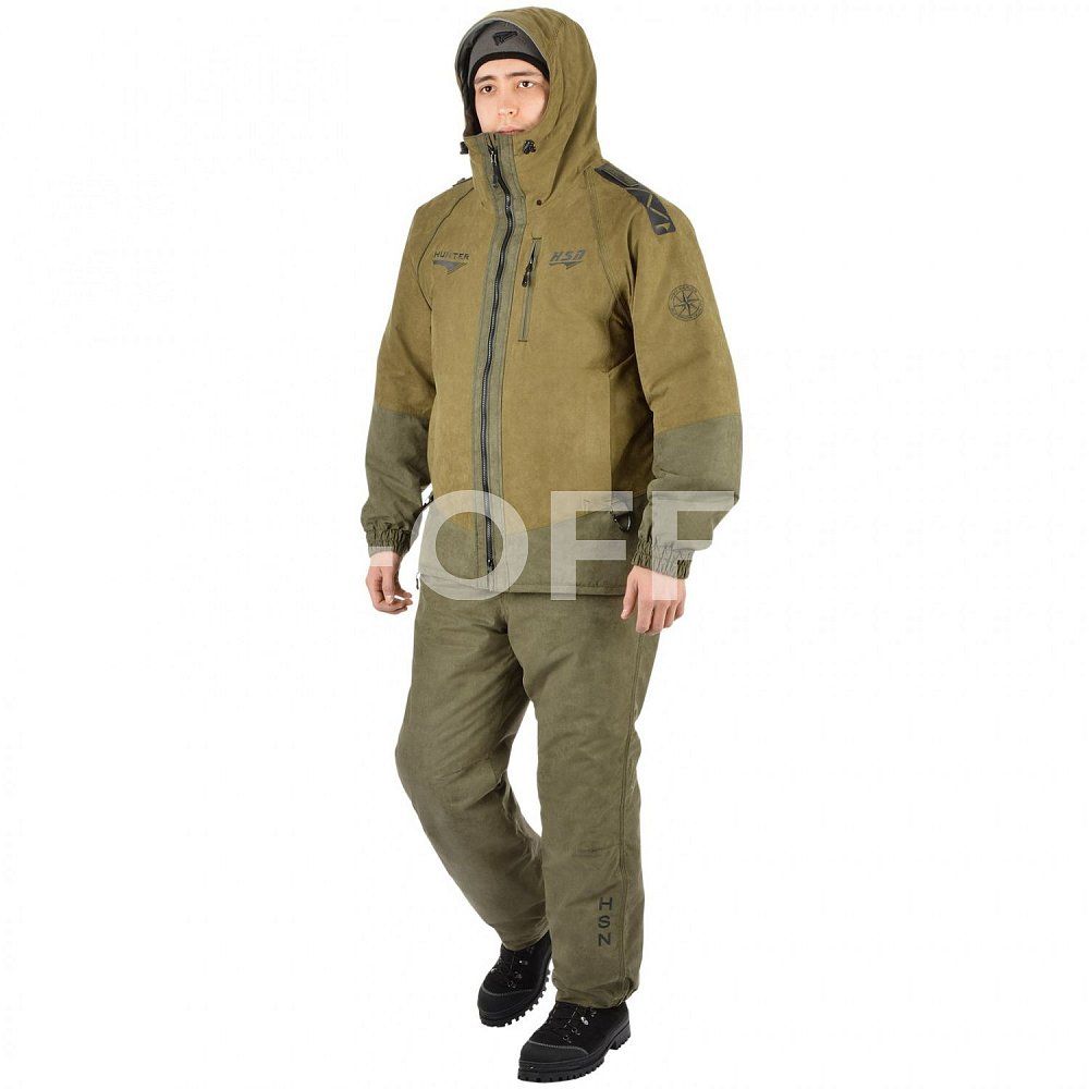 Костюм мужской зимний «Dikson I NEW» (Zamsha), олива 98123-24