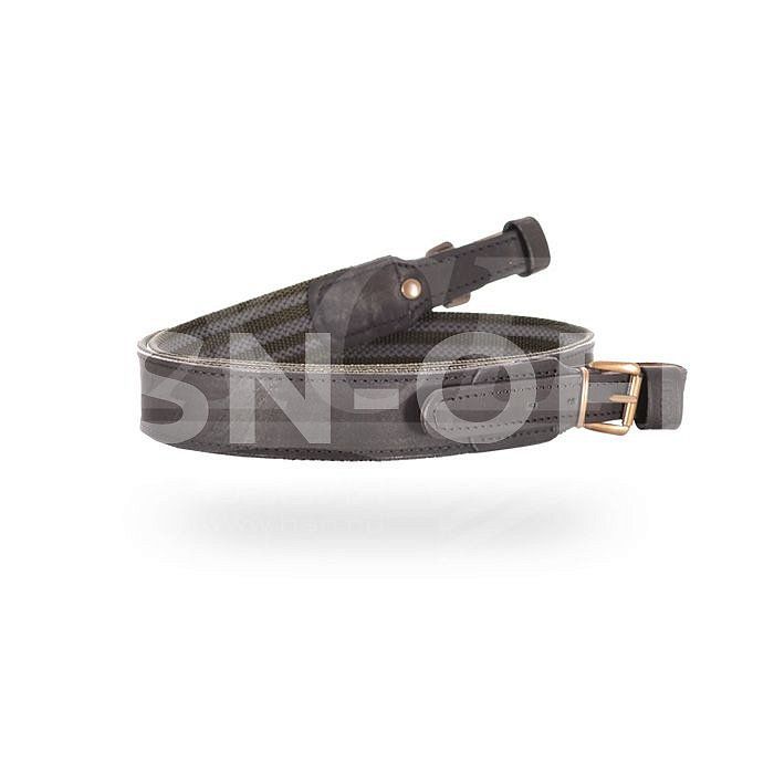 Ремень ружейный комбинированный 35 мм противоскользящий, черный 334-3              